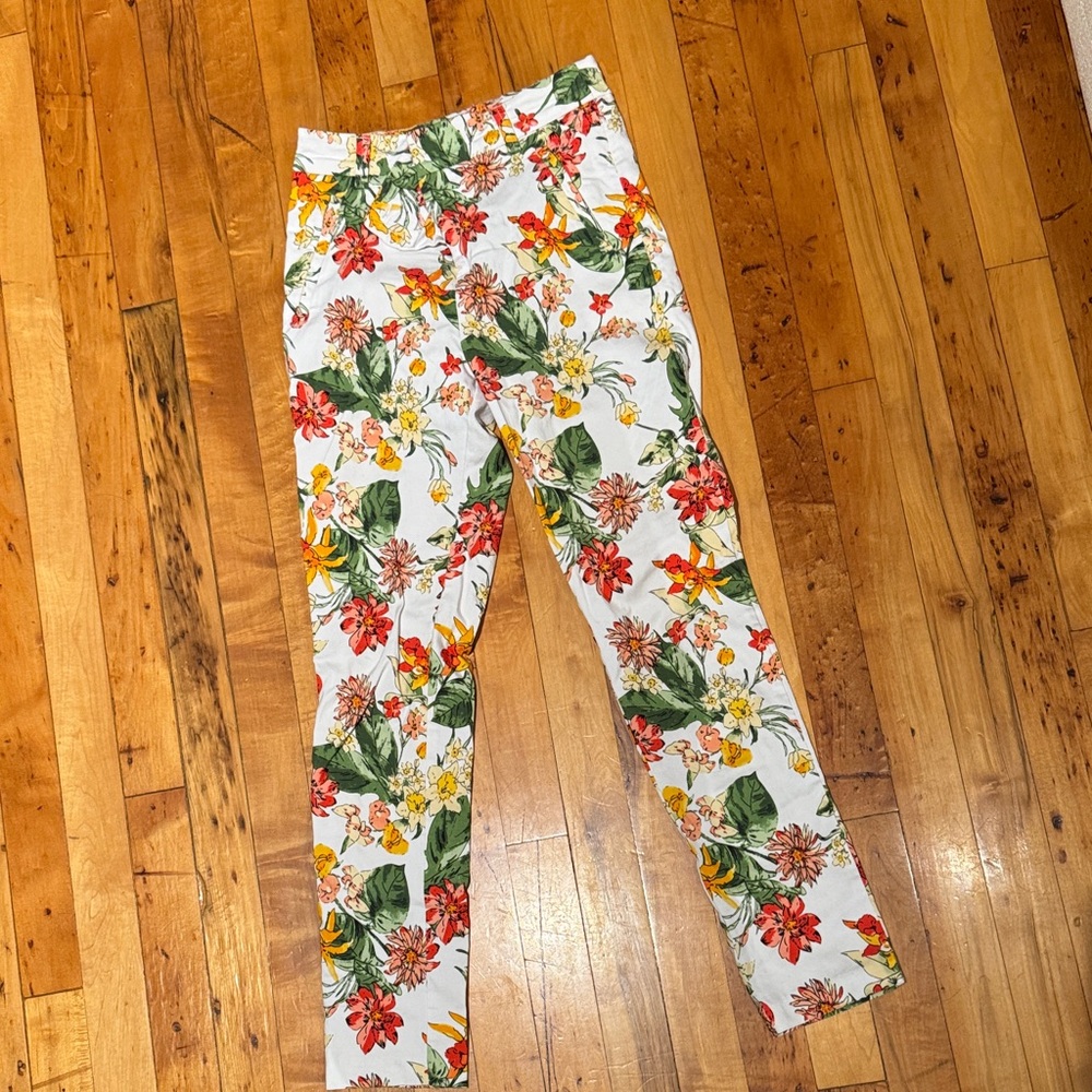 Floral Print Pants